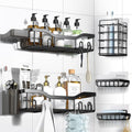 Shower Caddy Adhesive Shower Organizer 7-Pack