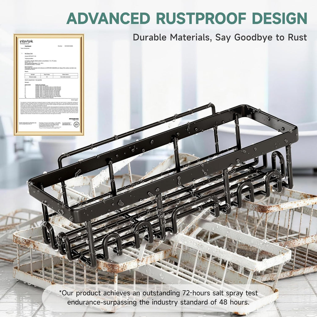 Shower Caddy 6-Pack, Advanced Rustproof Design