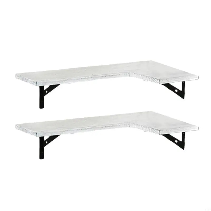 Space Saving Corner Wall Shelves Modern Corner Wall Mounted Shelves Delicate Wood Floating Shelves for Decoration