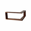 Space Saving 90 Degree Corner Wall Shelf Wall Mounted Suspended Wooden Display Shelf Floating Shelf Corner Bookshelf Home
