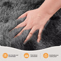 Minimalist Style Living Room Carpet, Fluffy And Slip-Resistant Children's Room Mat